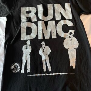 Black RUN DMC Graphic T-Shirt